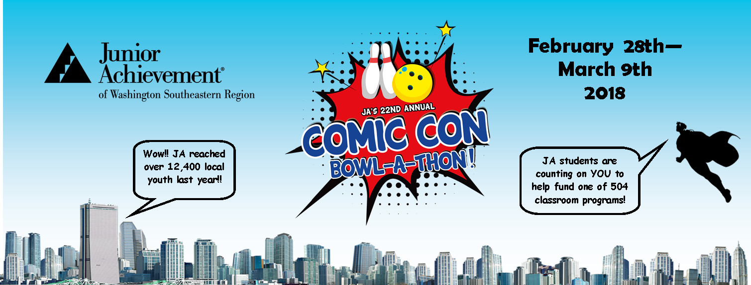 JA Southeastern WA Comic Con Bowl-A-Thon / PNNL